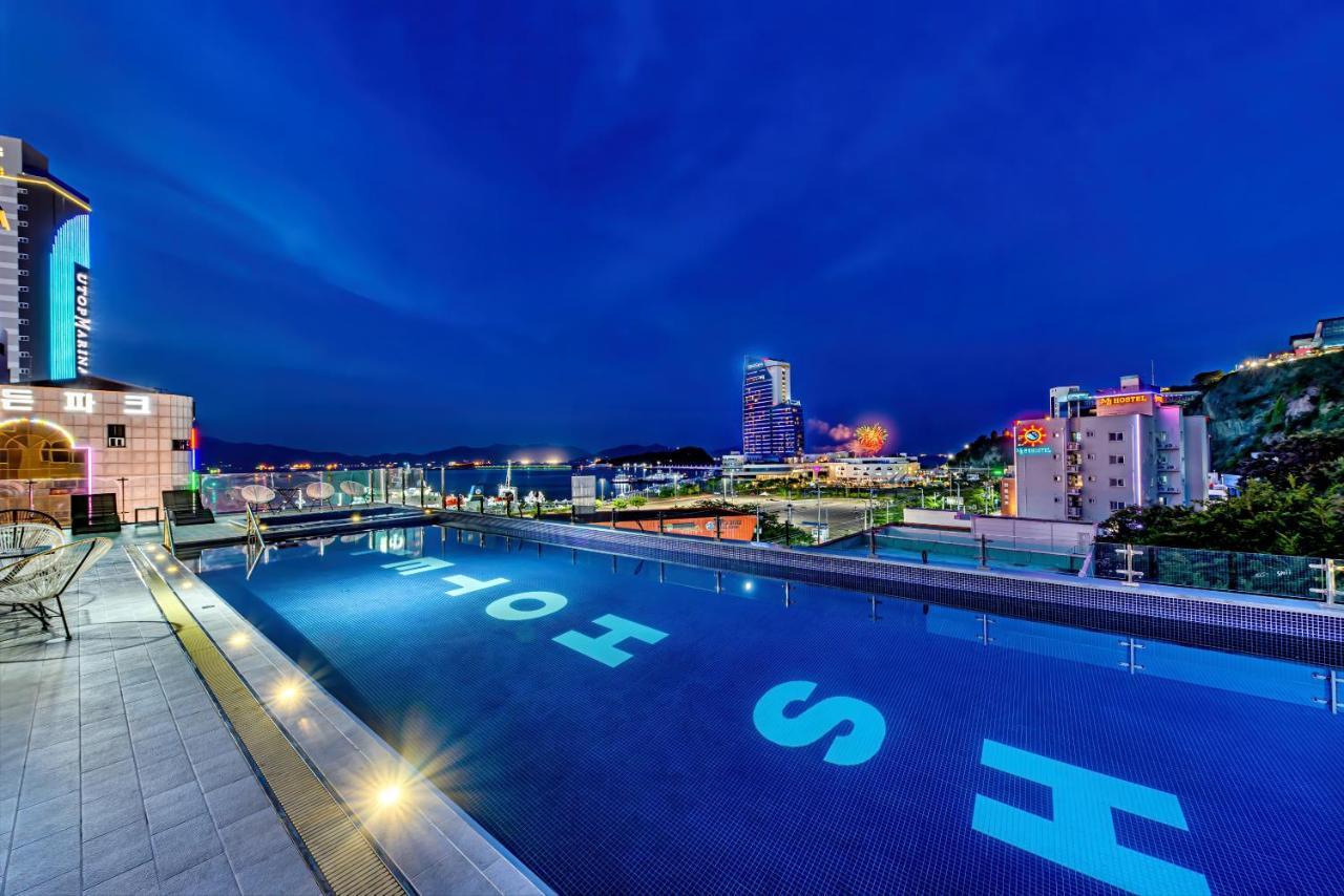 Hs Tourist Hotel Йосу Экстерьер фото